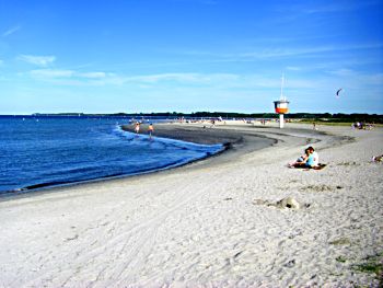 Der Priwall Strand direkt an der Ostsee Travemnde